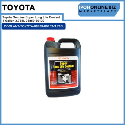 Toyota Genuine Super Long Life Coolant 1 Gallon 3.785L 08889-80102 Toyota Genuine Super Long Life Coolant 1 Gallon 3.785L 08889-80102